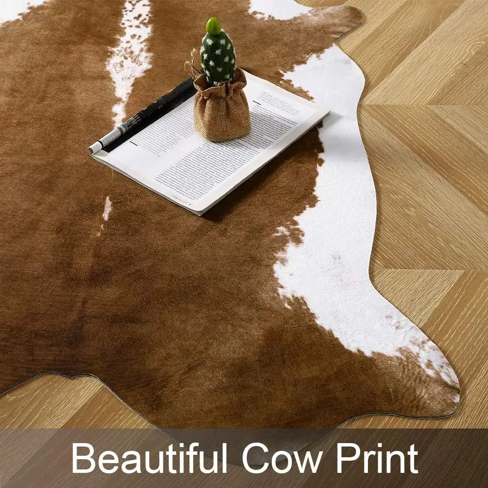 Faux Fur Animal Cow Hide Rugs