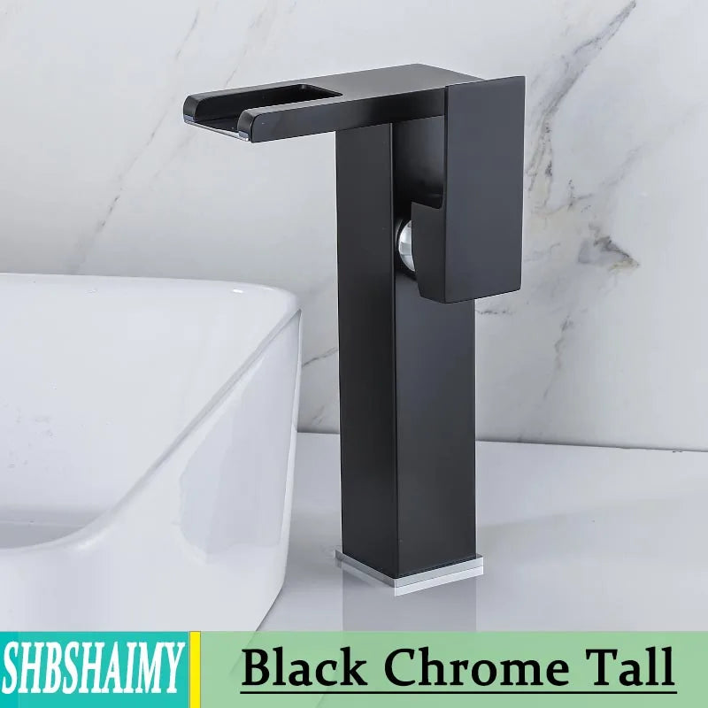 Hydropower LED Waterfall Faucet