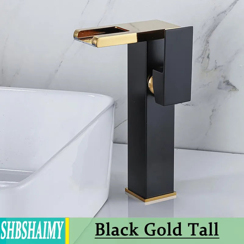 Hydropower LED Waterfall Faucet
