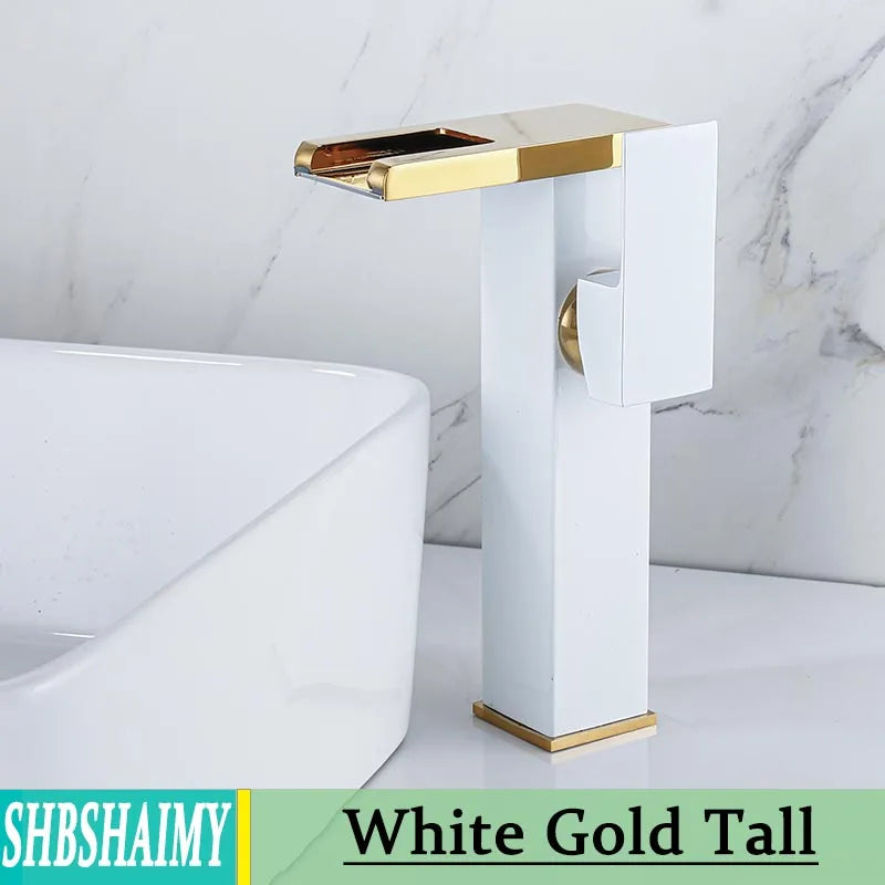 Hydropower LED Waterfall Faucet
