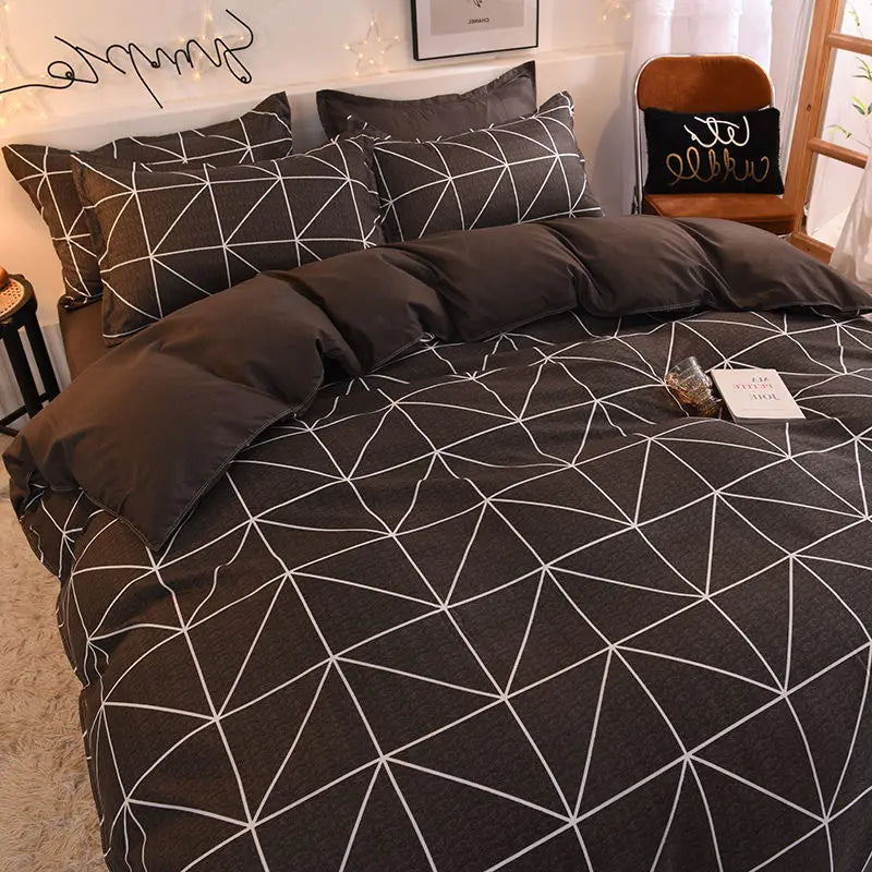 Duvet, Sheet, and Pillowcases Bedding Set
