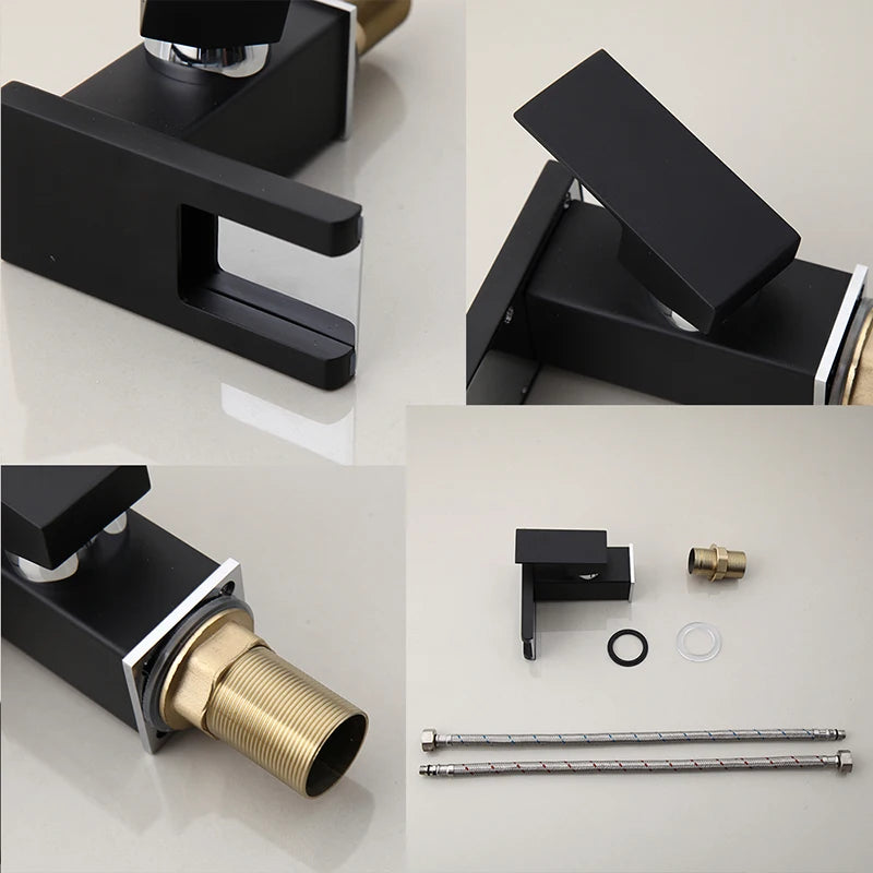 Hydropower LED Waterfall Faucet