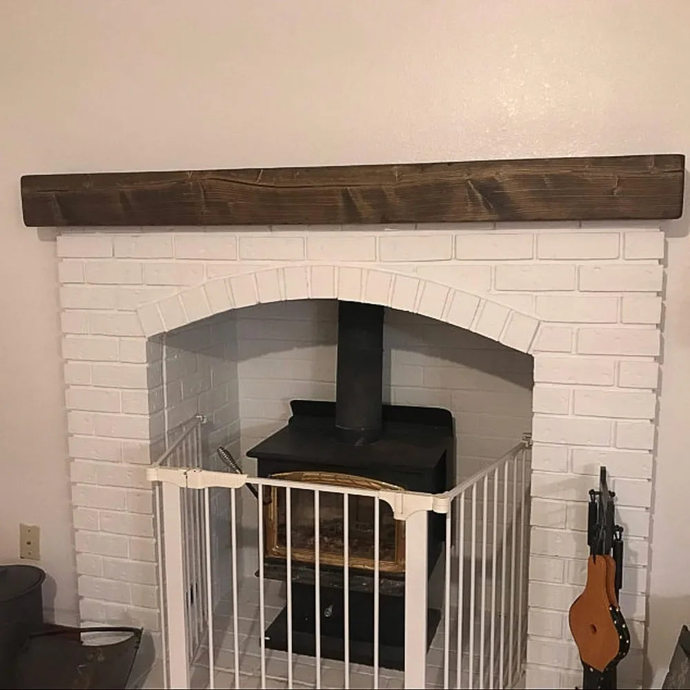 Floating Fireplace Mantel