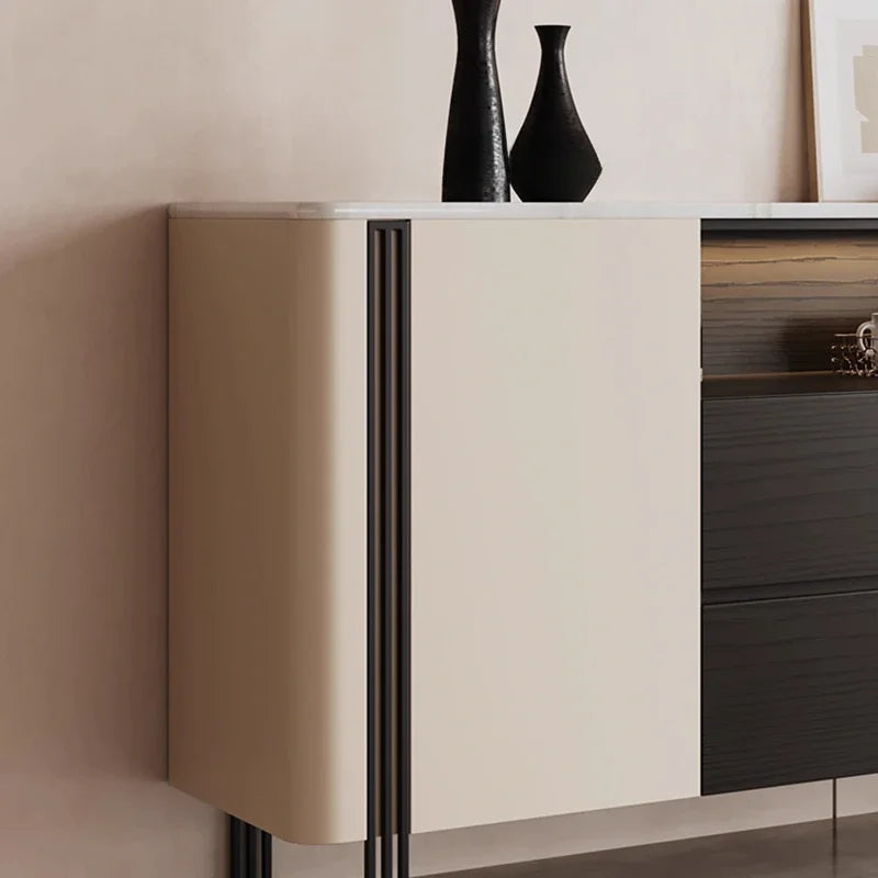 Italian Marble Living Room Cabinet
