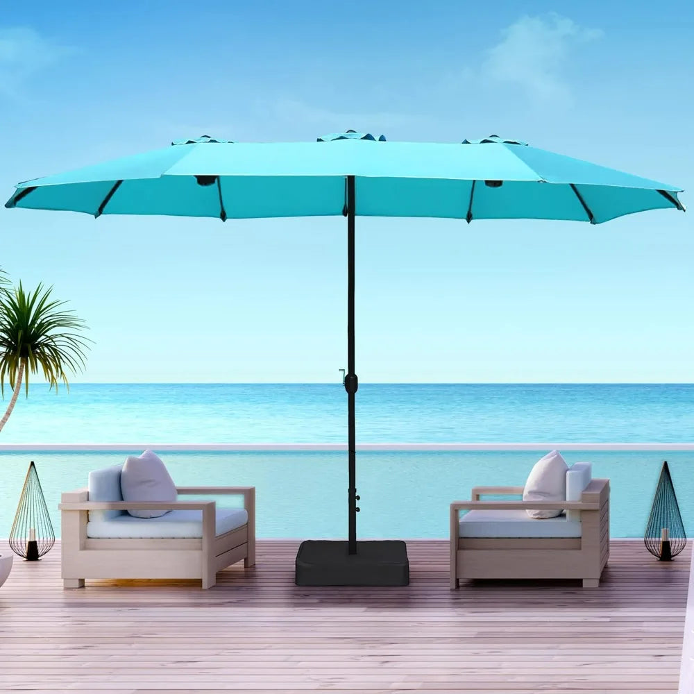 Extra Large Rectangular Outdoor Umbrella for Patio