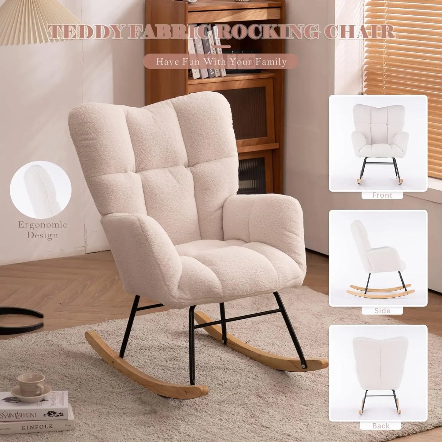 Rocking Chair for Mom and Baby
