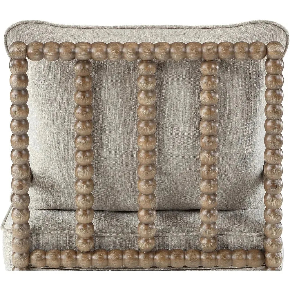 Reclining Accent Chair With Wood Frame