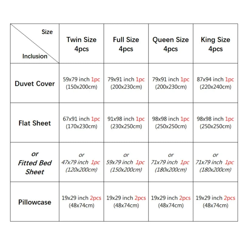 Luxury Satin Duvet , Sheet Set and Pillowcases