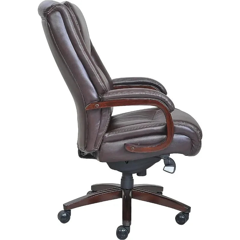 La-Z-Boy Winston Leather Executive Chair Brown