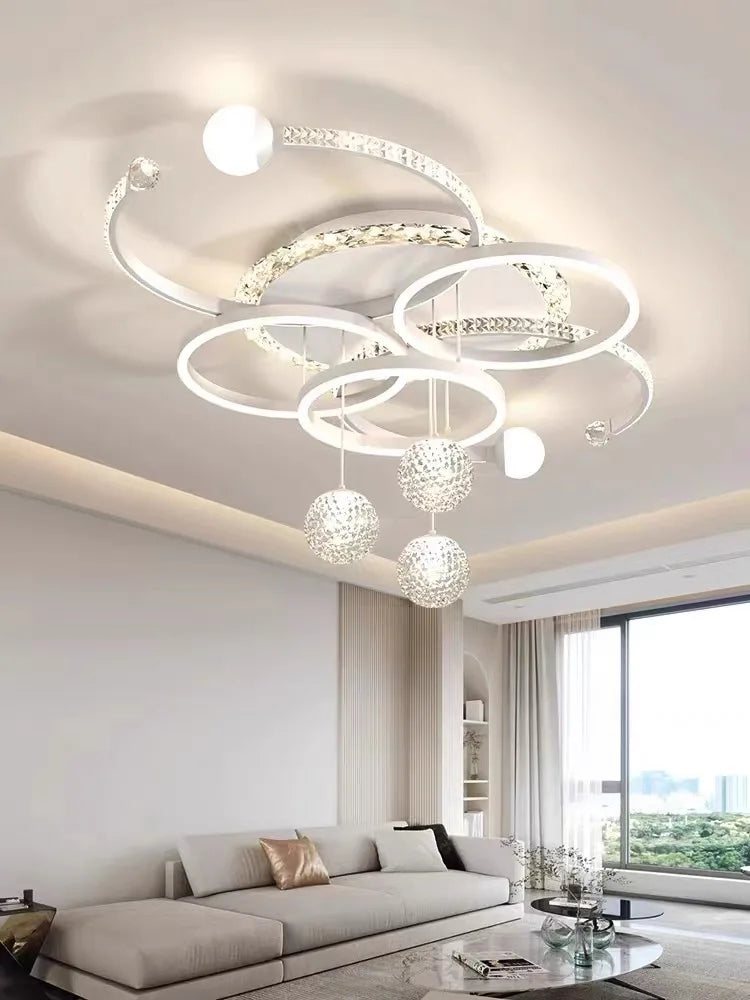 Modern Led Black Decorative Ceiling Chandelier