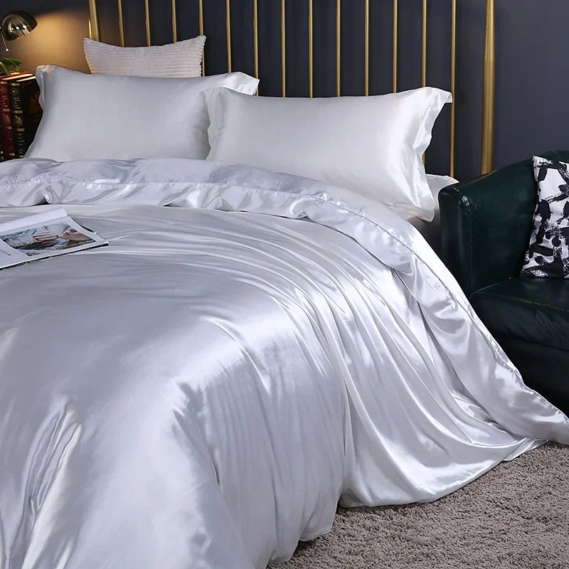 Luxury Satin Duvet , Sheet Set and Pillowcases