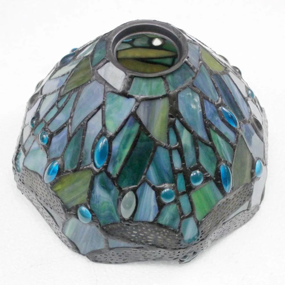 Tiffany Lamp Stained Glass Dragonfly Style