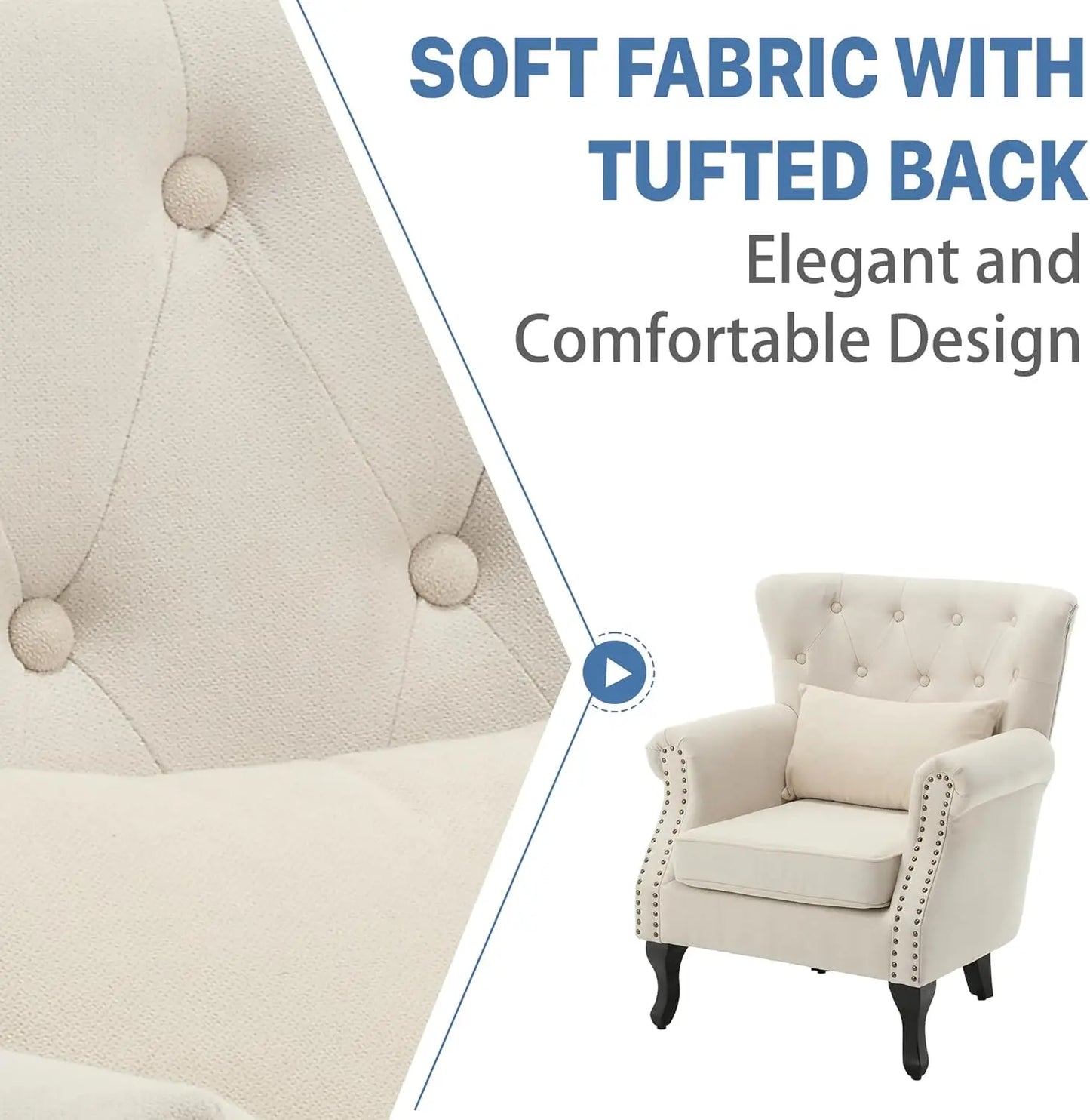 Mid Century Modern Living Room Accent Chairs