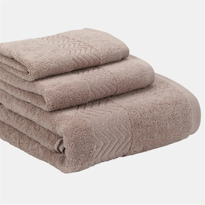 High Quality 3pcs Cotton Towel Set