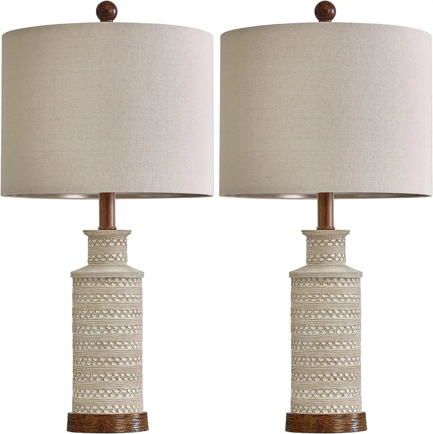 24'' Vintage Table Lamp Set of 2
