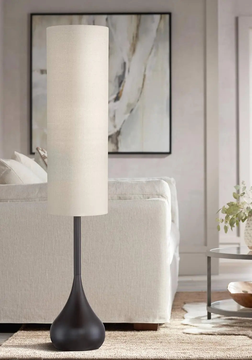 Dark Bronze Metal Floor Lamp