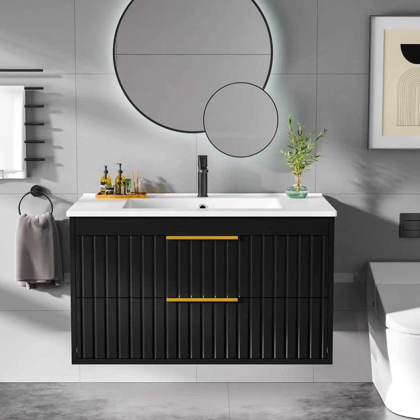30" Bathroom Vanity with Sink