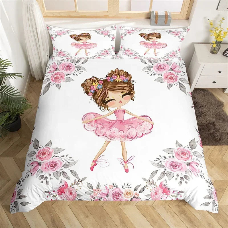 Ballerina Duvet Cover Set 2/3 Pieces