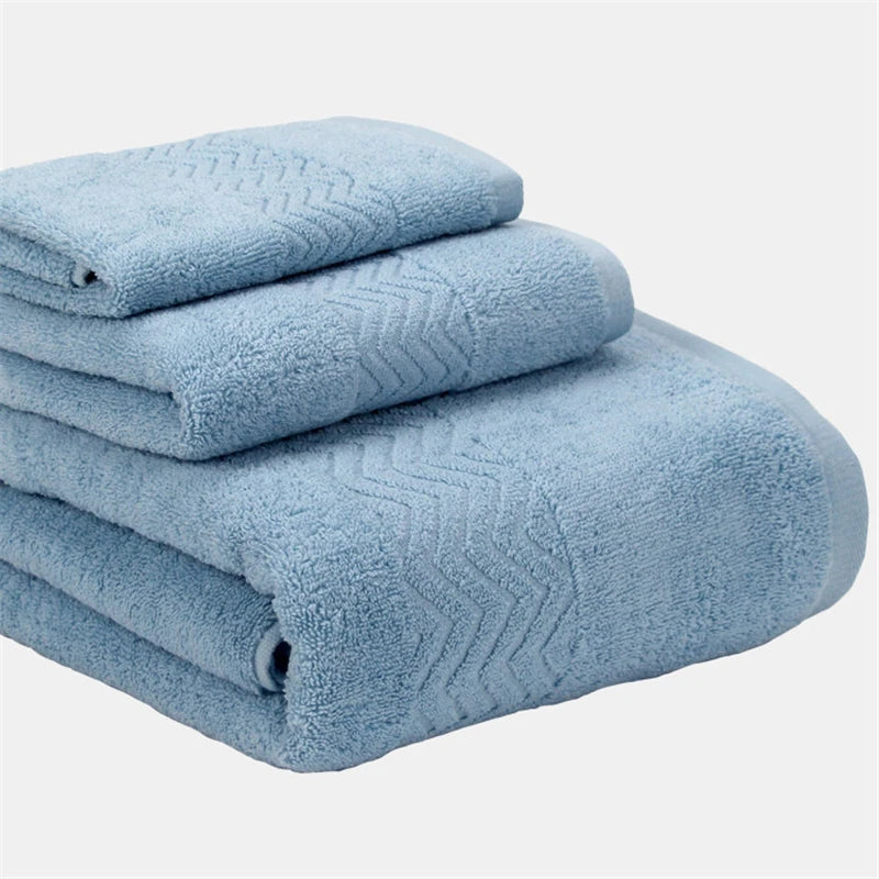 High Quality 3pcs Cotton Towel Set