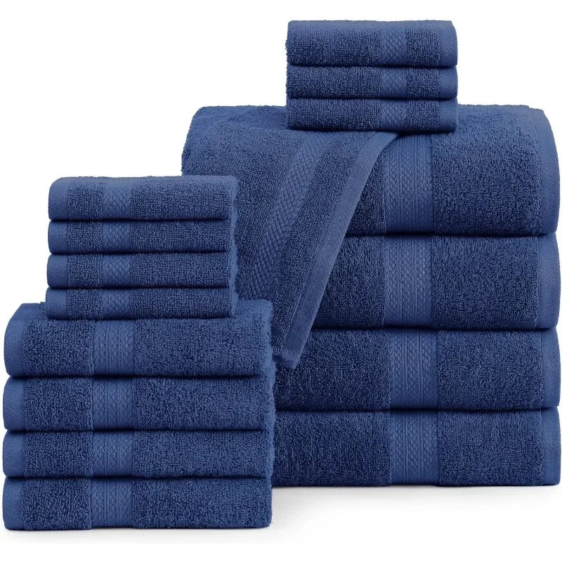 16 Piece Premium Quality Hotel Towels