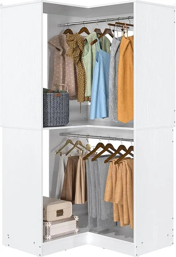 Corner Closet System, 32 Inches Wide