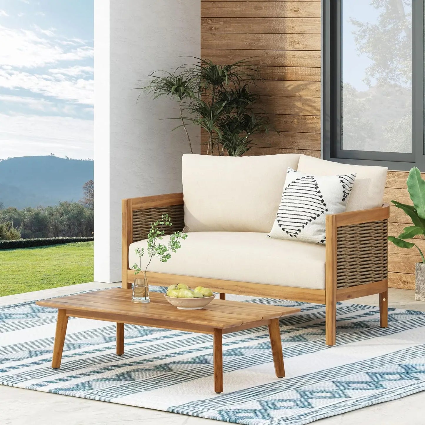 Outdoor Conversation Set for Backyard