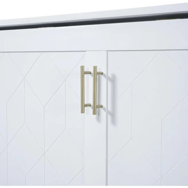 Queen Size Murphy Bed with USB Charging Station