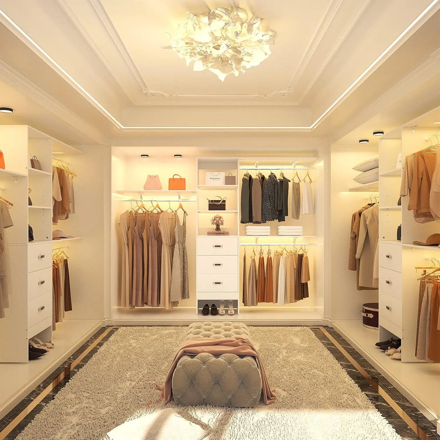 96'' Closet Organizer System