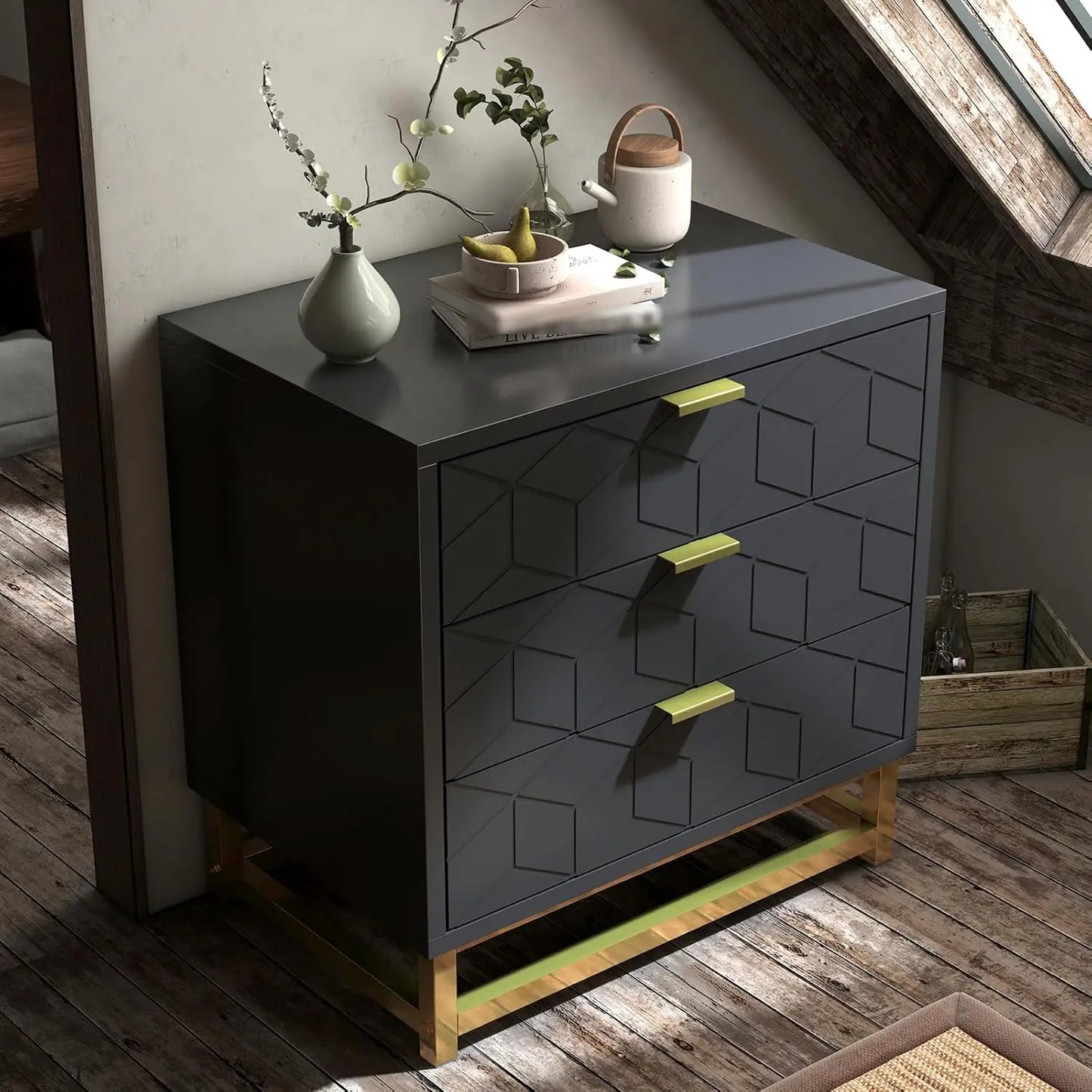 3 Drawer Dresser for Bedroom