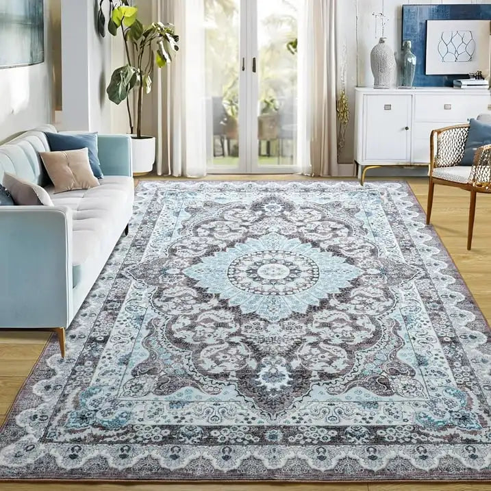 Vintage Floral Rugs Bedroom Living Room Home