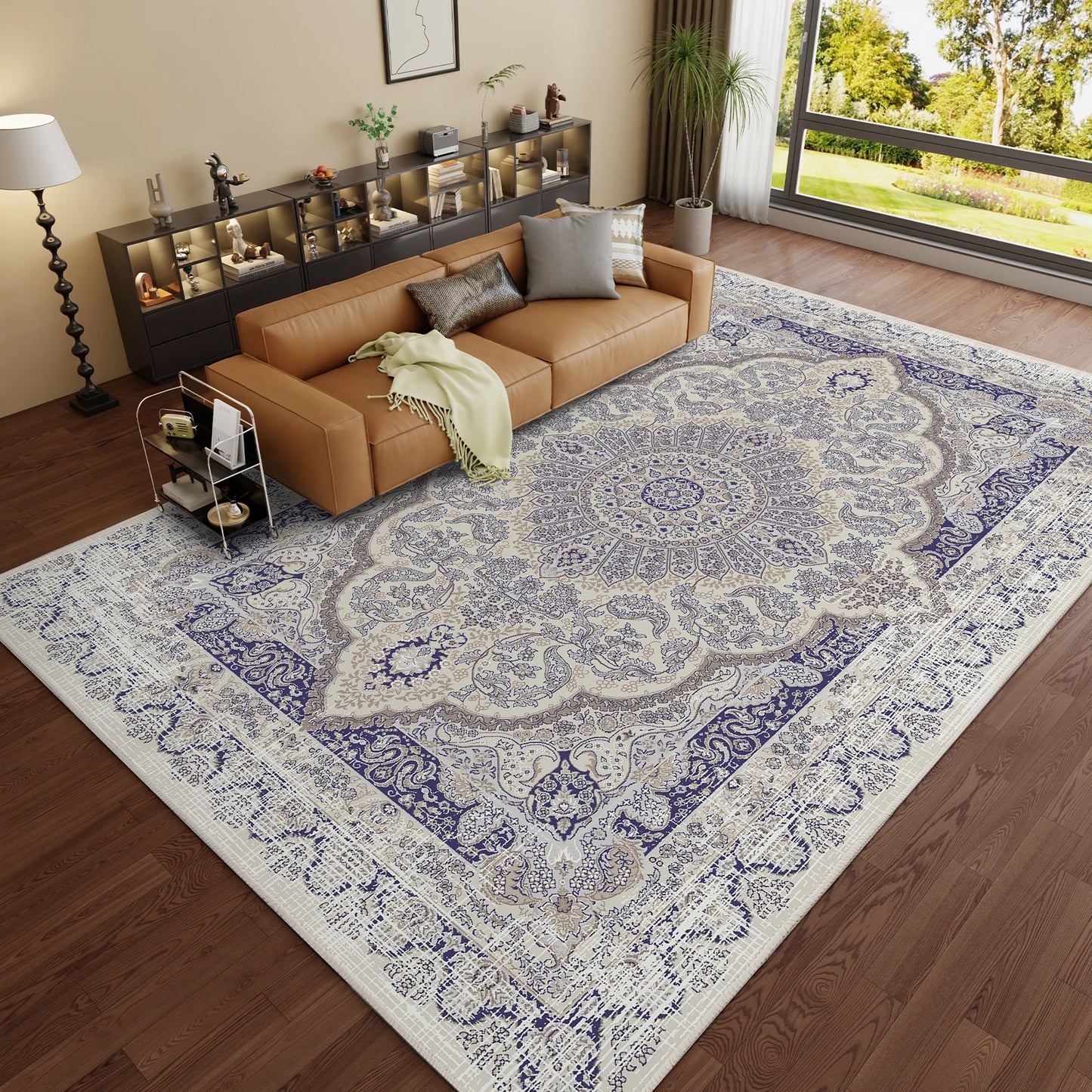 Throw Carpet for Living Room Bedroom Kitchen
