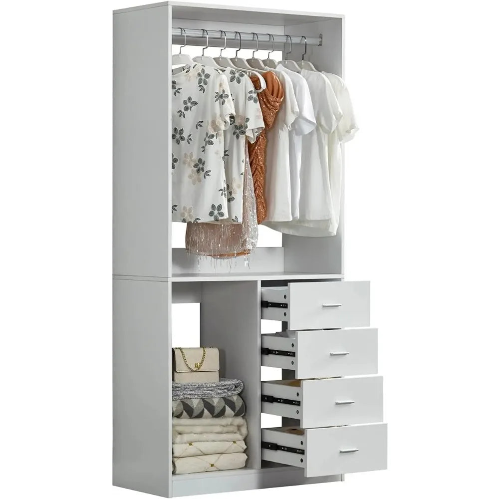 Closet for Clothes Multifunctional Wardrobe