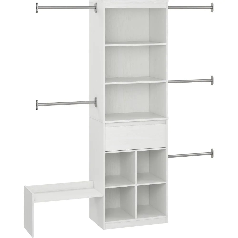 Grow with Me Adjustable Kids’ Closet Organizer System