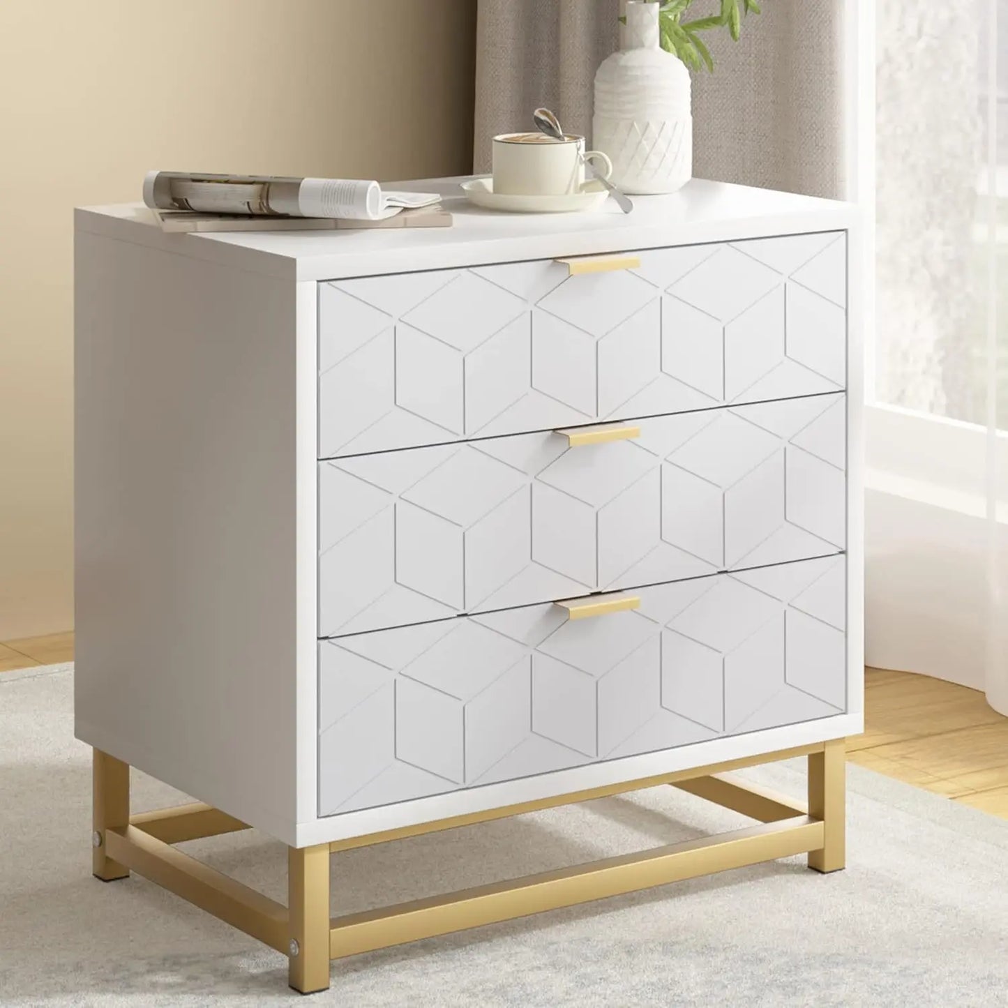 3 Drawer Dresser for Bedroom
