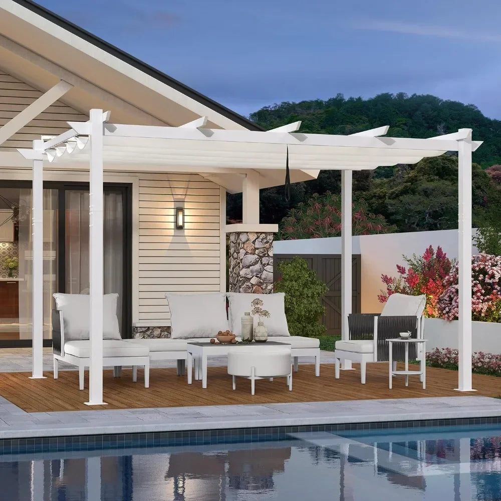 Modern Outdoor Retractable Pergola