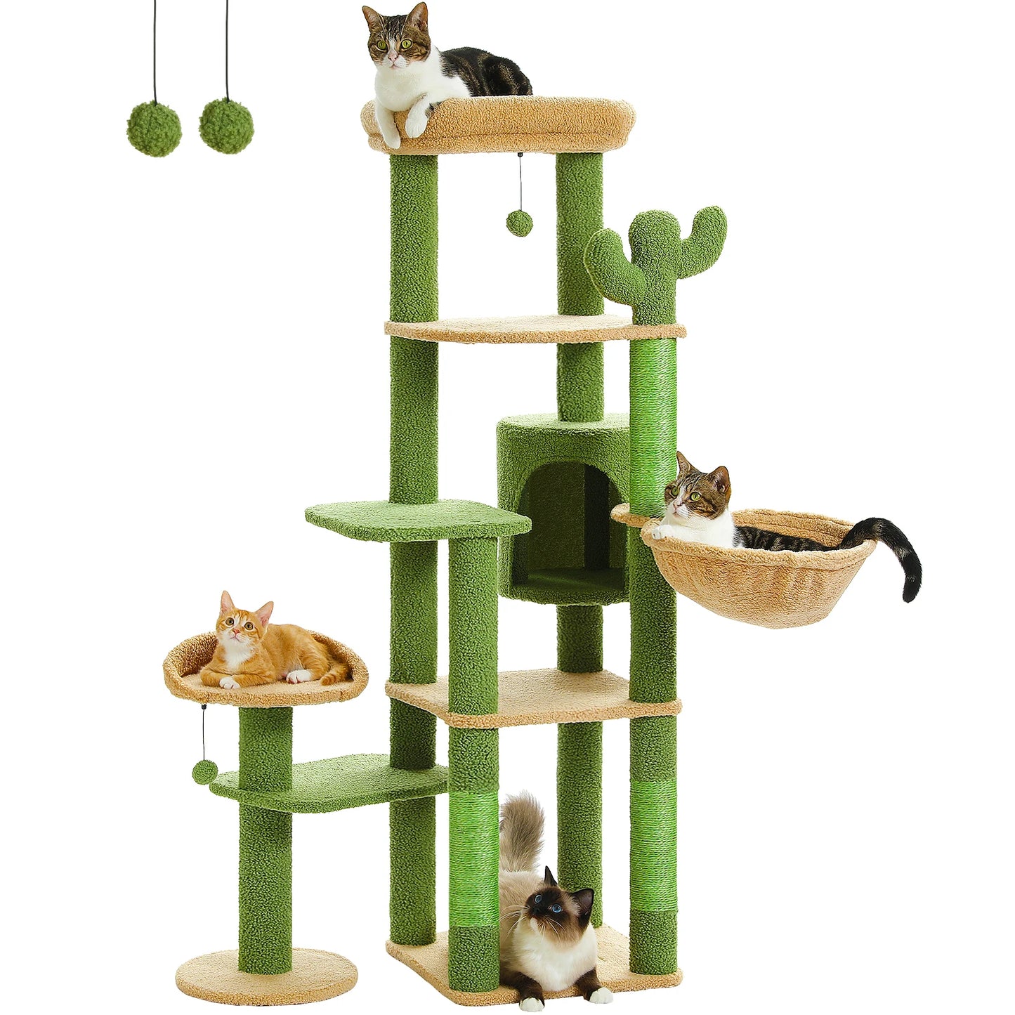 Multi-Level Cat Tree for Large Cats