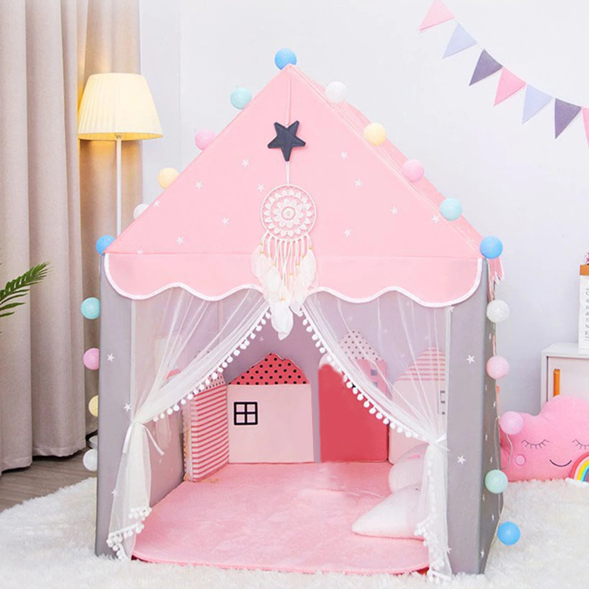 Princess Castle House Play Tent