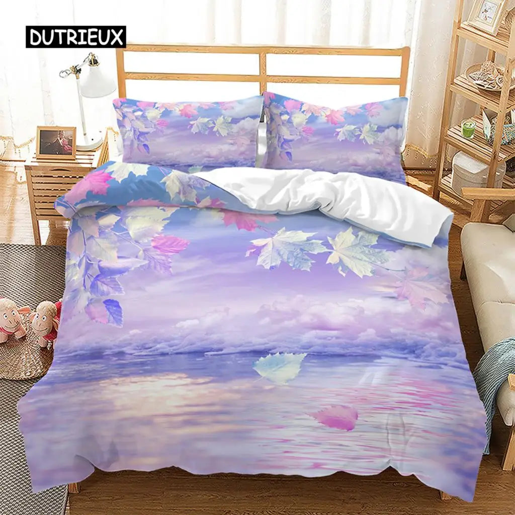 Spring Flowers Duvet Cover Bedding Set