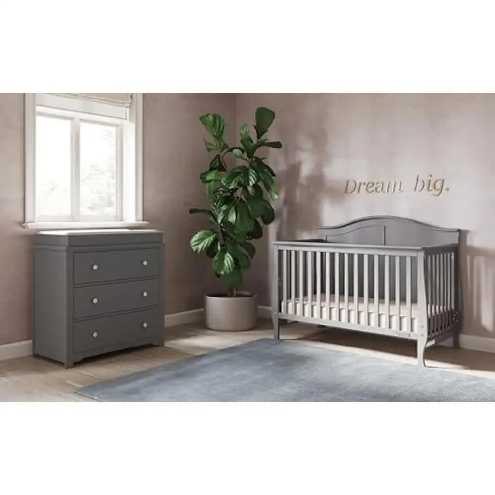 3-Piece Convertible Nursery Furniture Set