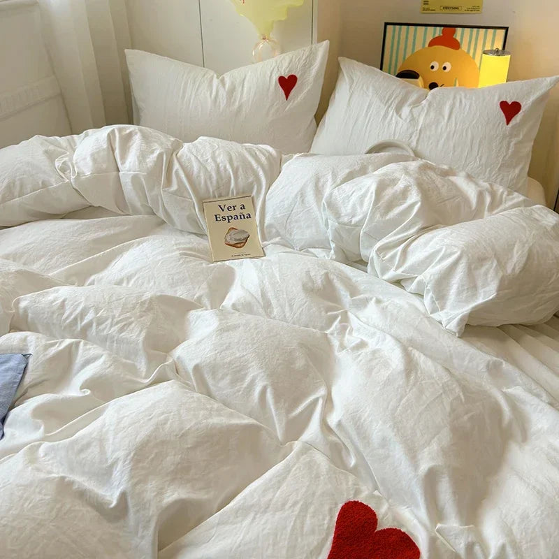Super Soft Black Duvet Cover Set, Sheets
