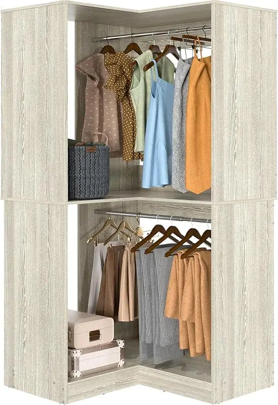 Corner Closet System, 32 Inches Wide