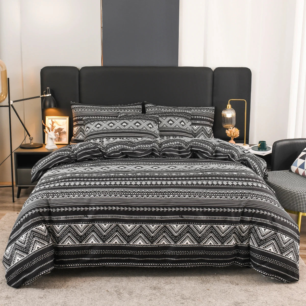 Bohemian Duvet Cover Set with Pillowcases