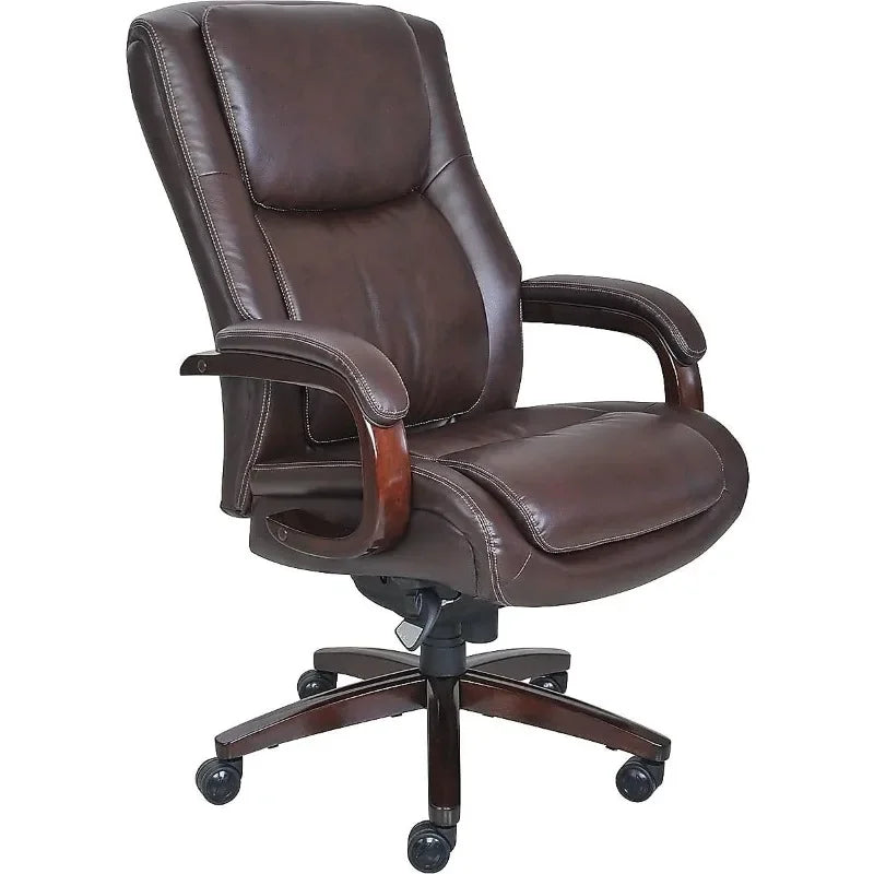 La-Z-Boy Winston Leather Executive Chair Brown