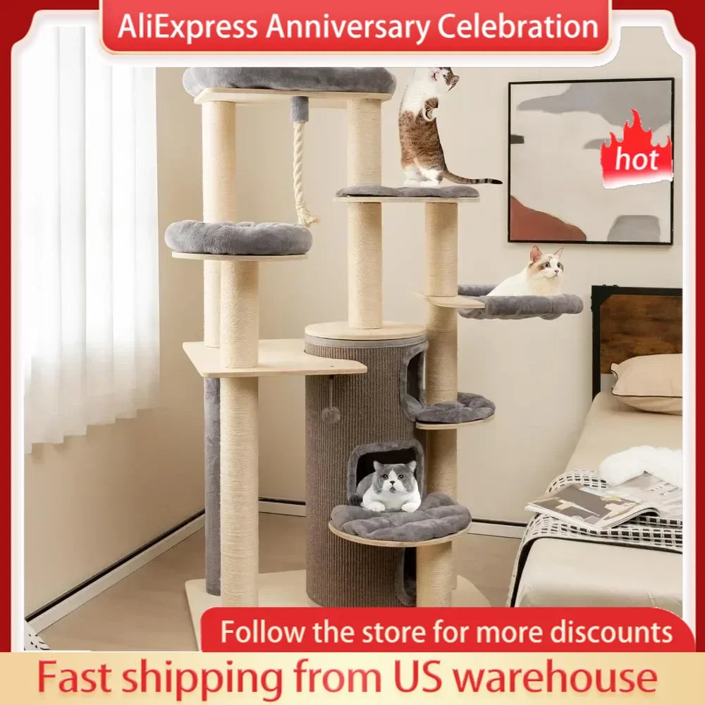 Activity Tower for Medium to Large Cats