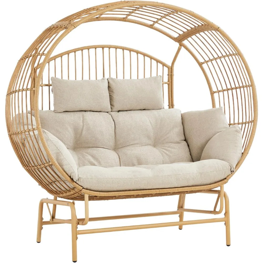 Outdoor Glider Egg Chair