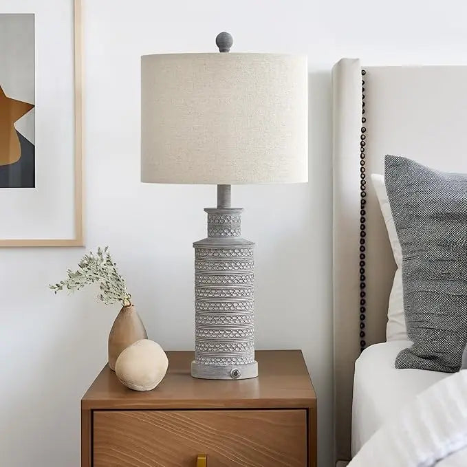 24'' Vintage Table Lamp Set of 2