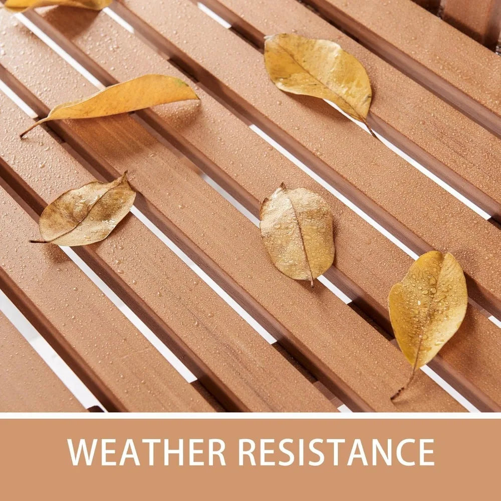 2-Person All-Weather Outdoor Bench