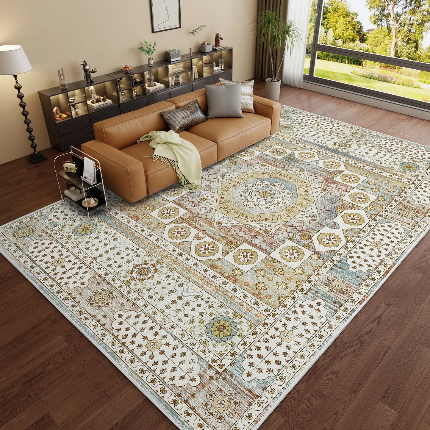 Throw Carpet for Living Room Bedroom Kitchen