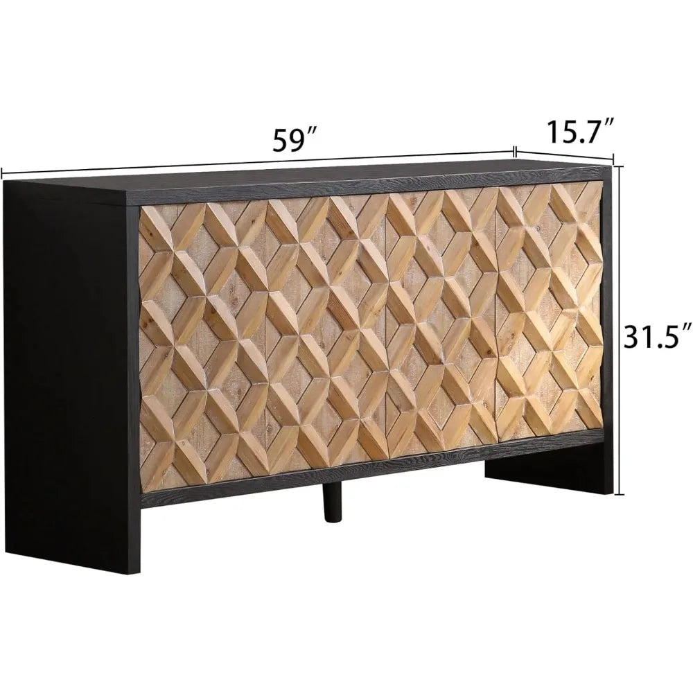 Sideboard Buffet Accent Cabinet with Storage