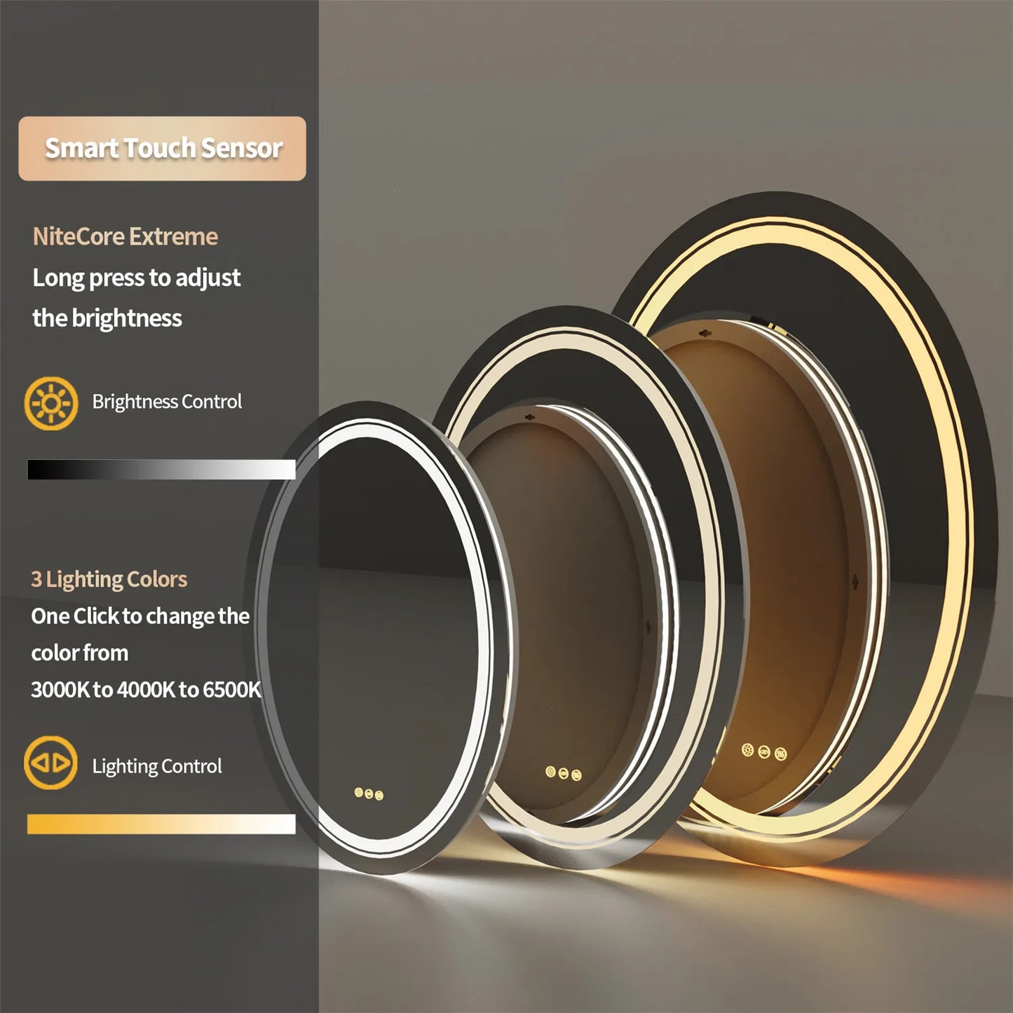 Illuminated LED Bathroom Vanity Mirror